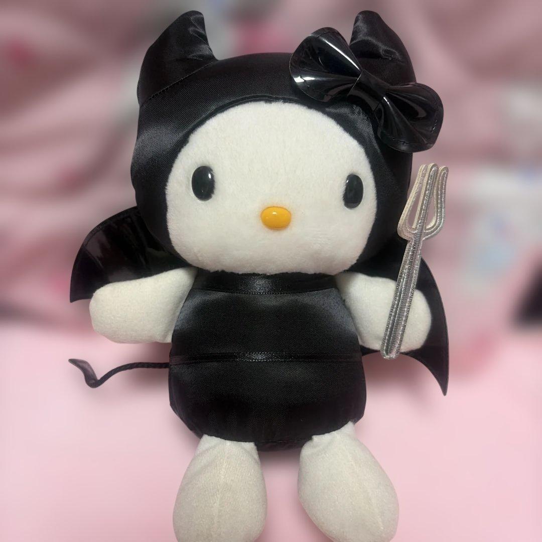 ハローキティ 悪魔 コスチューム ぬいぐるみ　レア