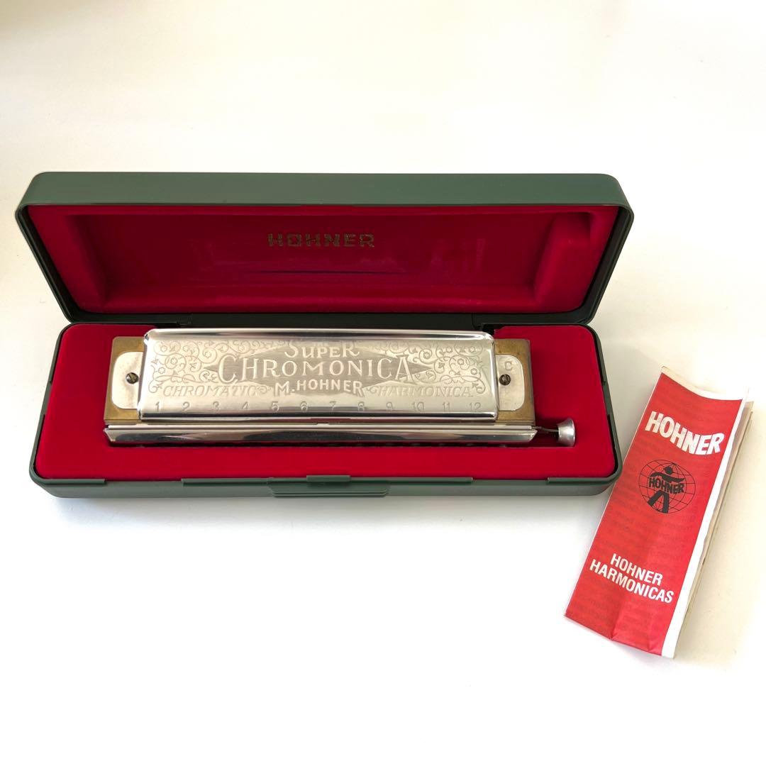 HOHNER Chromonica 270 C調 クロマチック ケース付　木製