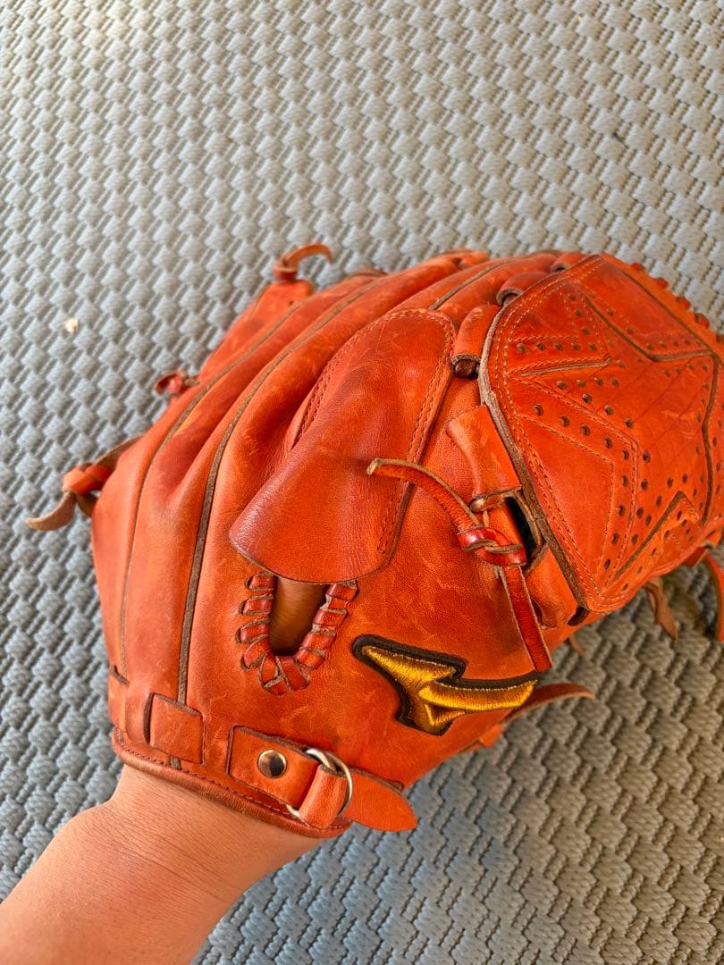 Mizuno 硬式野球グローブ 2019-1 オレンジ