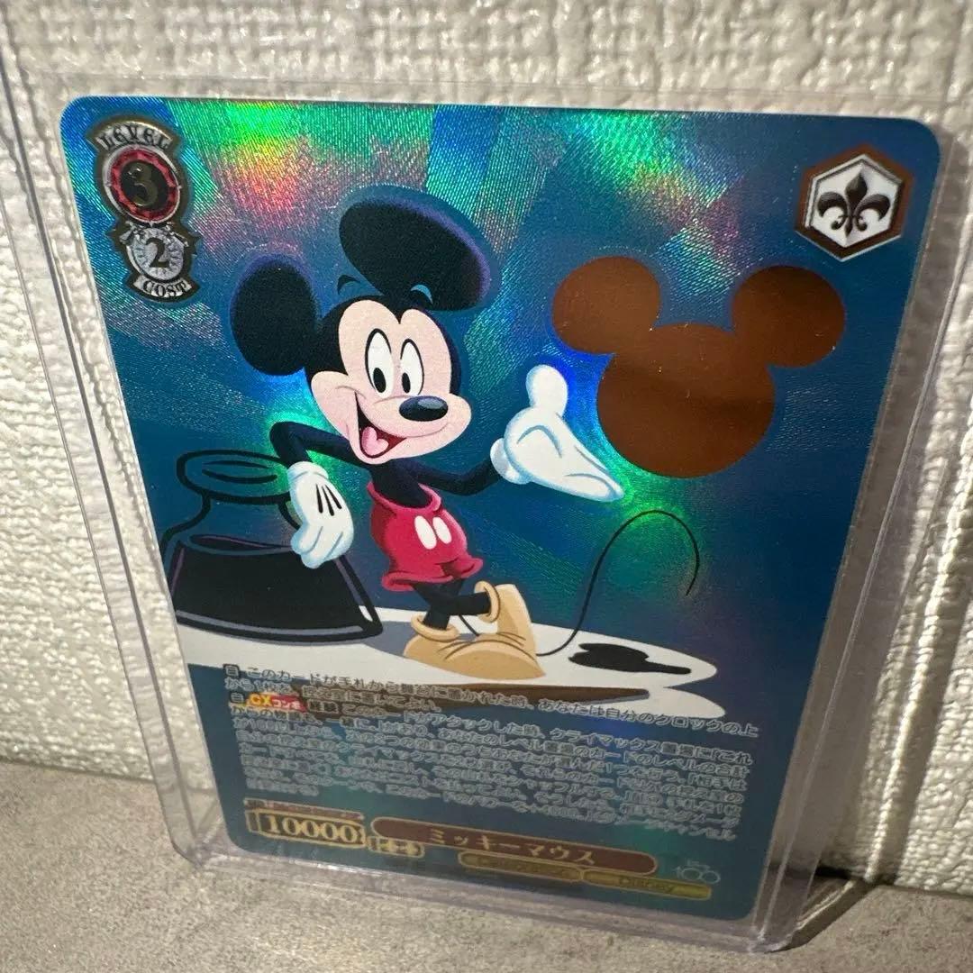 ヴァイスシュヴァルツ ディズニー100 SSP ミッキーマウス レア 箔押し