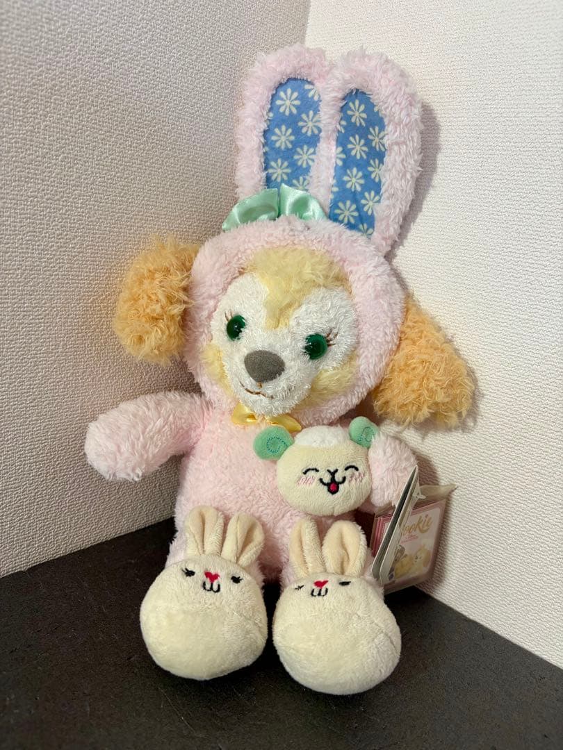 香港ディズニー　イースター　2019年　クッキーアン　ぬいぐるみ　タグ有り