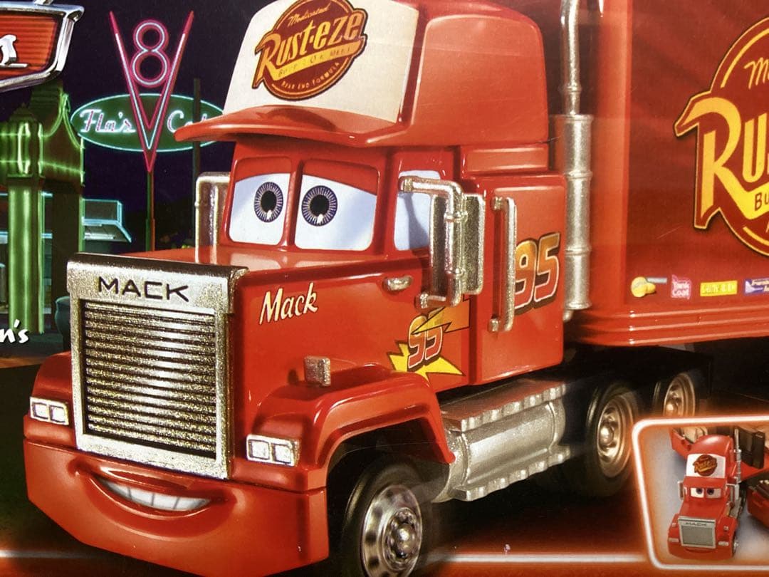 ディズニーカーズ新品 マック プレイセット リフト・ロッキングラウンダー1/55