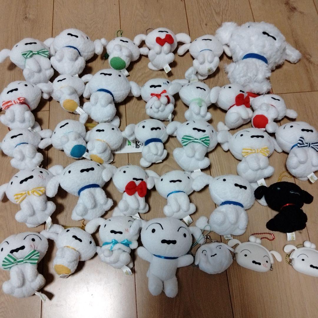 クレヨンしんちゃん シロ ぬいぐるみ マスコット まとめ売り セット