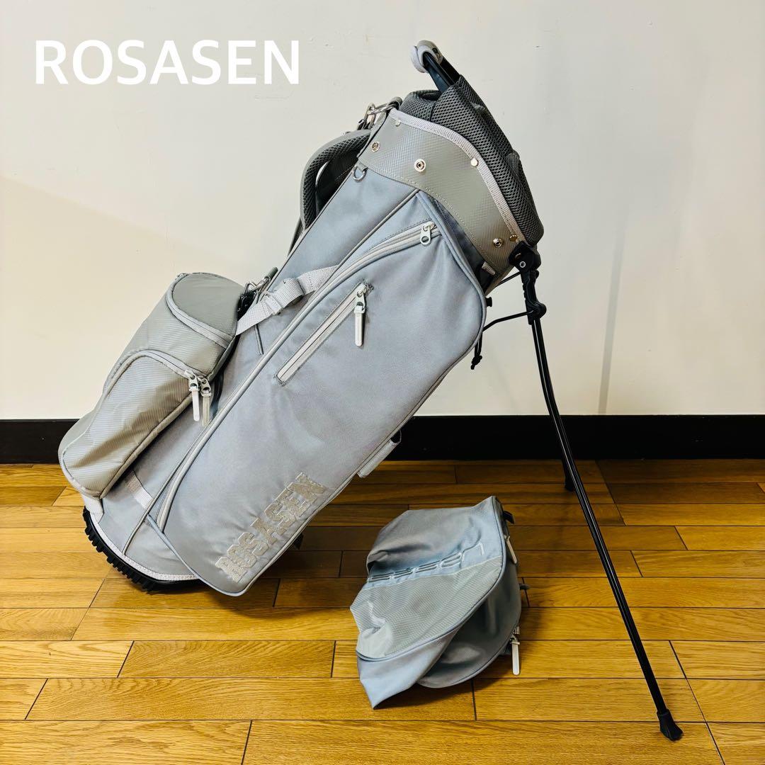 【希少品】ROSASENゴルフキャディバッグ　スタンド式 5分割　送料込み