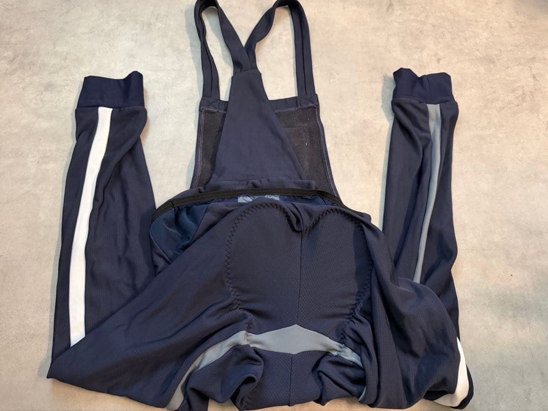 Café du Cycliste ビブタイツ ロング M ネイビー レディース