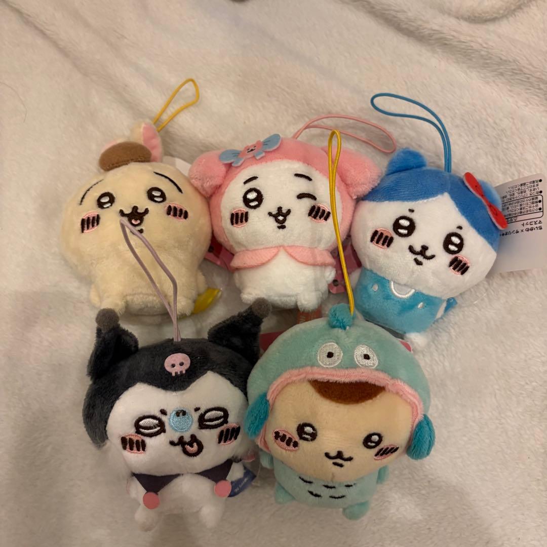 ちいかわ サンリオ マスコット プライズ ぬいぐるみ