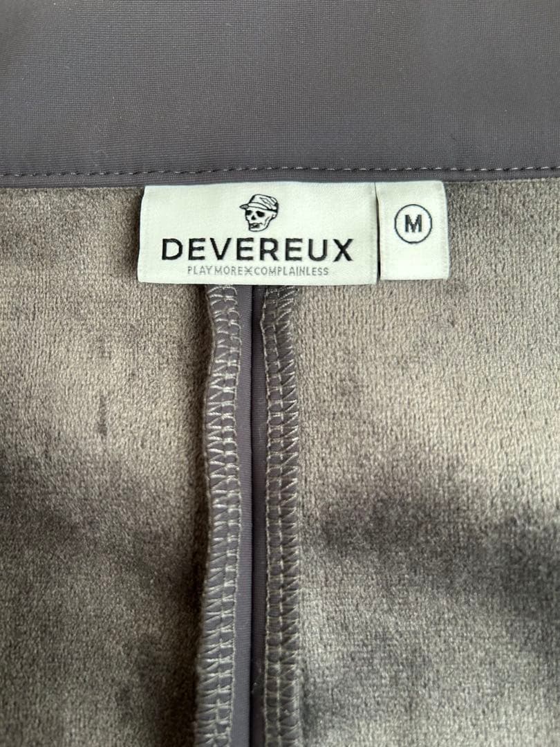 DEVEREUX GOLF（デヴァローゴルフ）フロントジップスカート チャコール