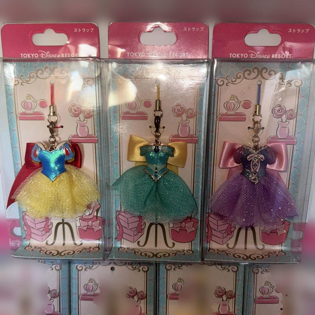 ディズニープリンセス　ドレス　ストラップ