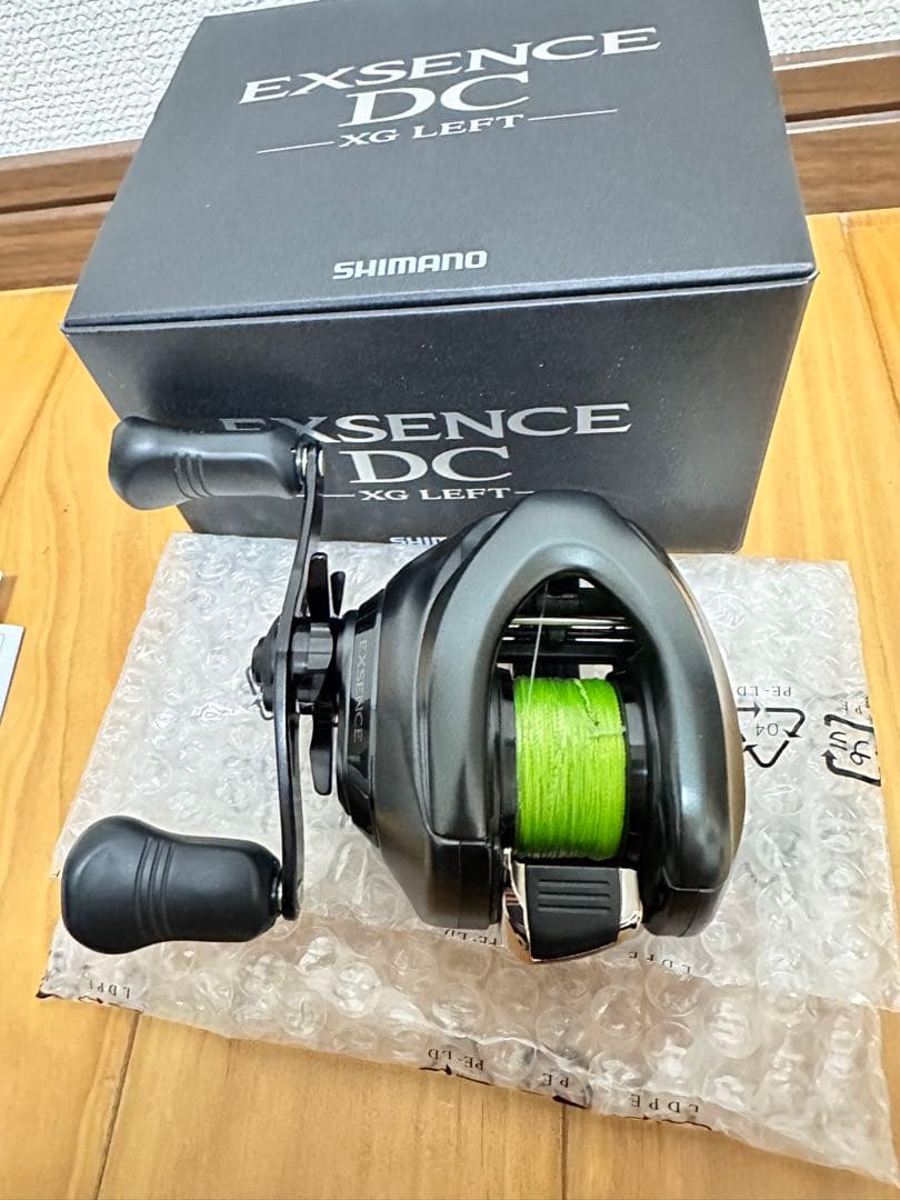 エクスセンスDC EXSENCE DC XG LEFT 3釣行のみ使用 傷なし