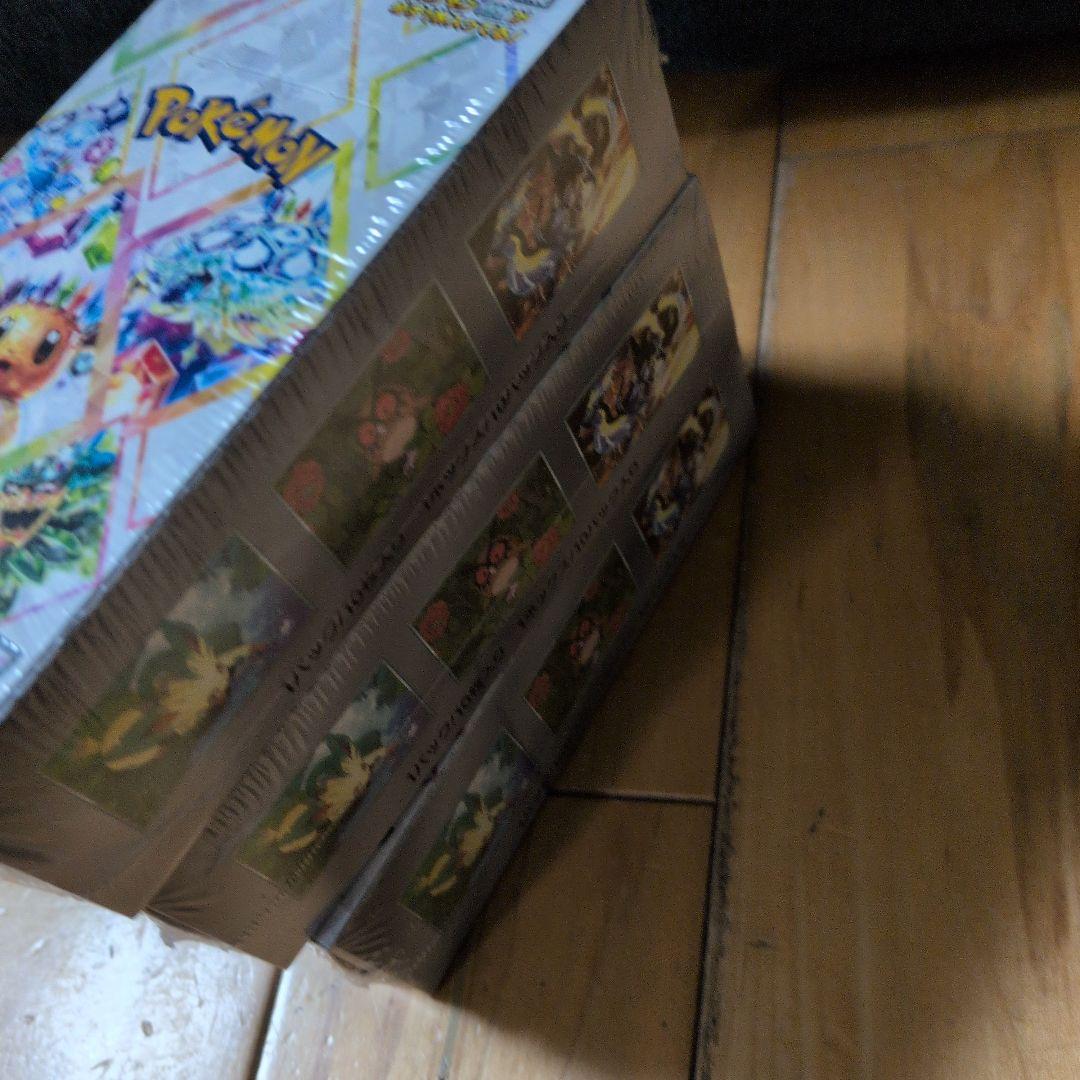 ポケモンカードBOX テラスタルフェスex 3BOXシュリンク付新品未開封