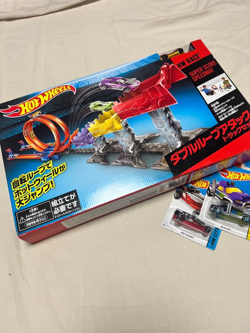 Hot Wheels ダブルループアタック