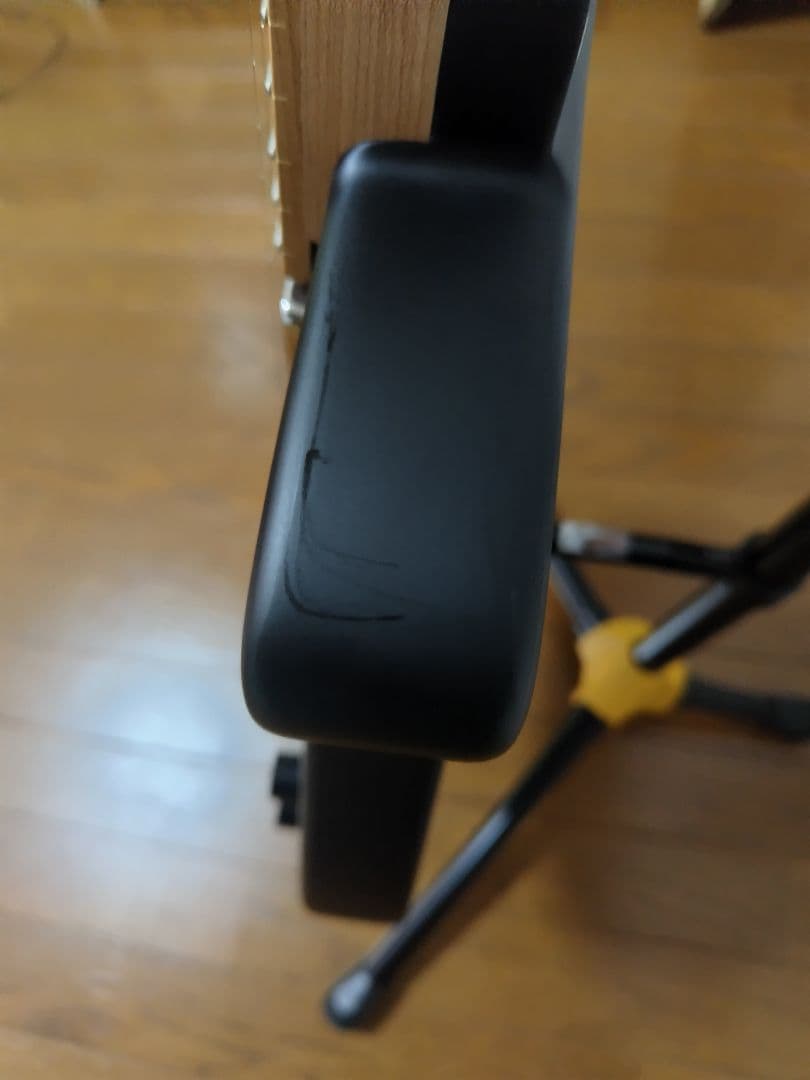 PEOZ エレキギター ブラック 22フレット