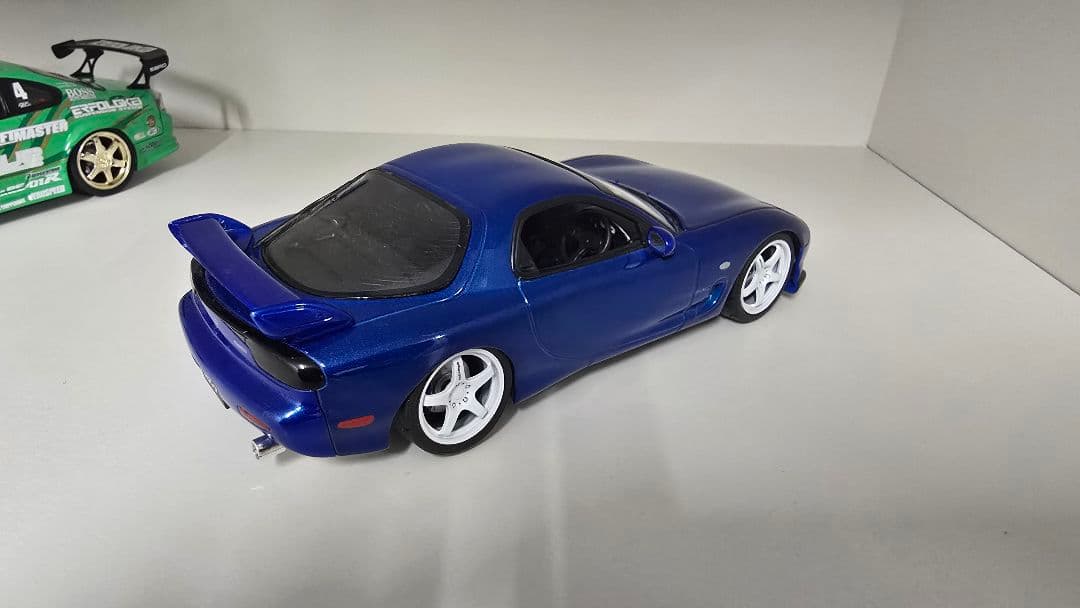 ミニカー Hotworks Silvia S15 & Mazda RX7 1/24