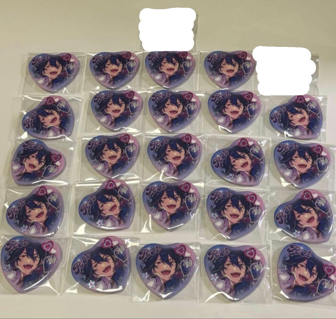 あんスタ GIRA☆デコ ギラデコ ハート缶バッジ 缶バッジ 零