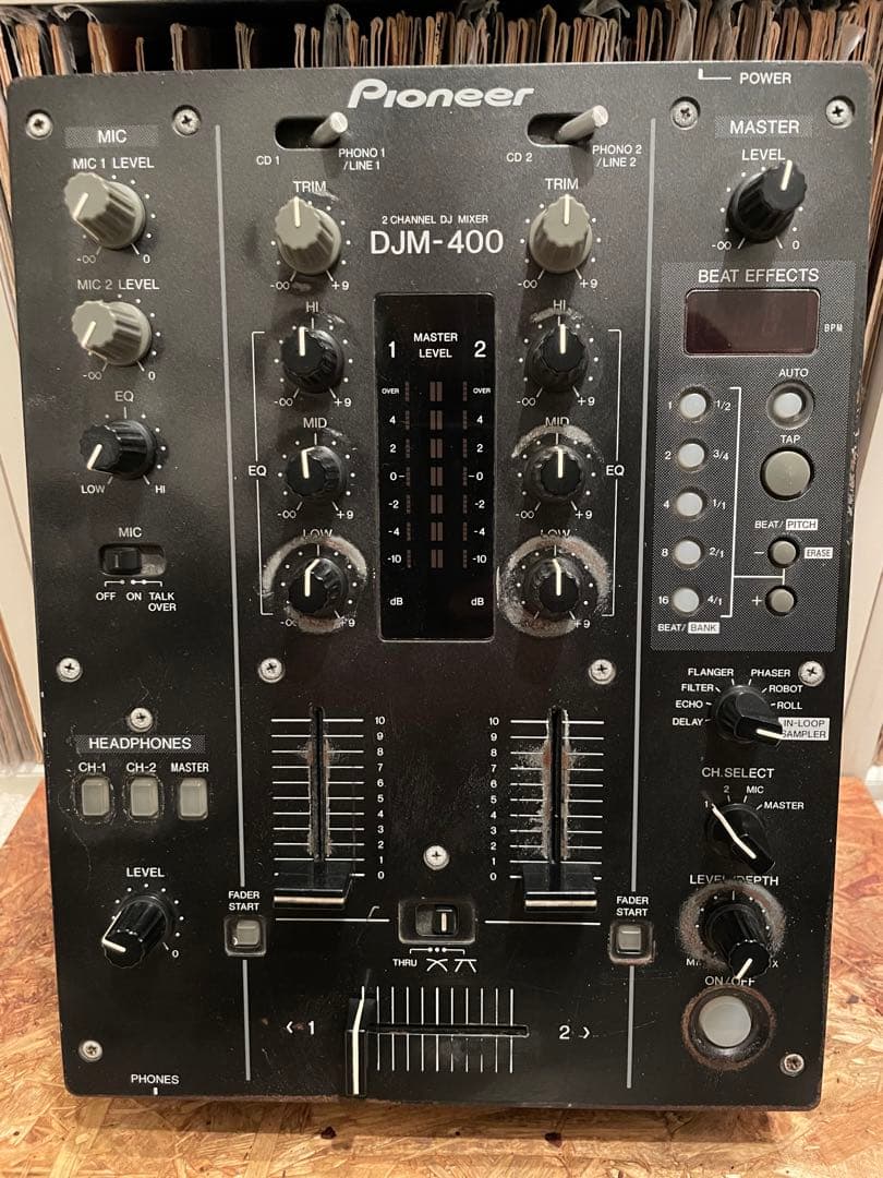 DJM-400 Pioneer DJ ミキサー　エフェクター付き