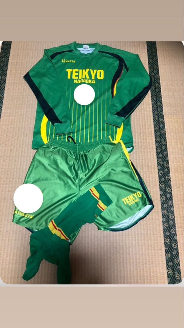 【超希少！】帝京長岡サッカー部　ユニフォーム一式