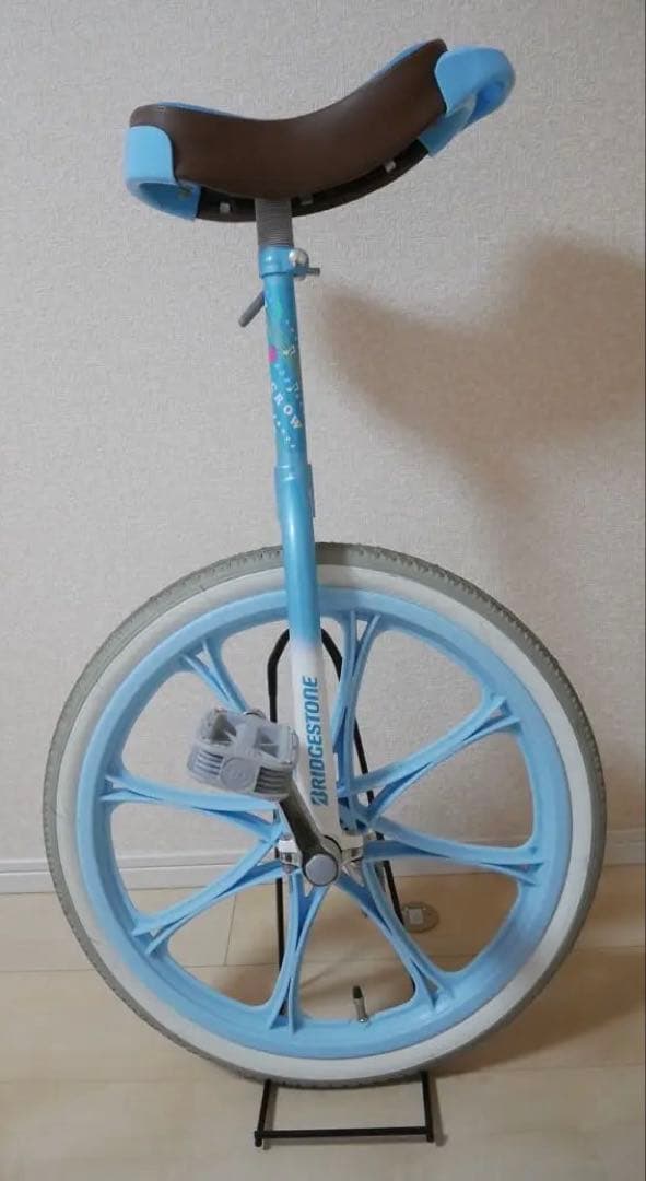 【美品】ブリジストン 一輪車 20インチ ブルー