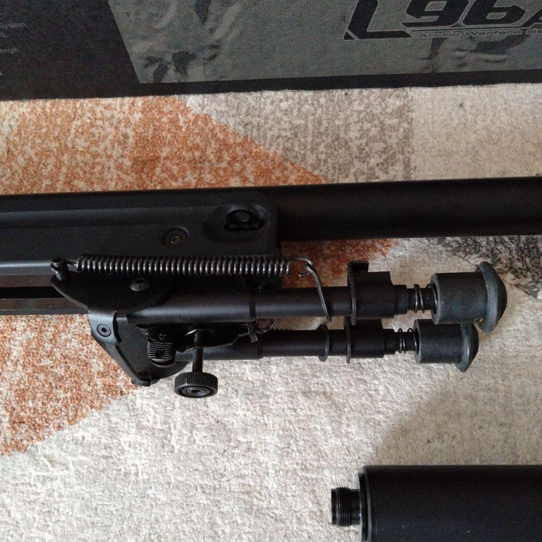 L96AWS ボルトアクションエアライフル ブラックストック
