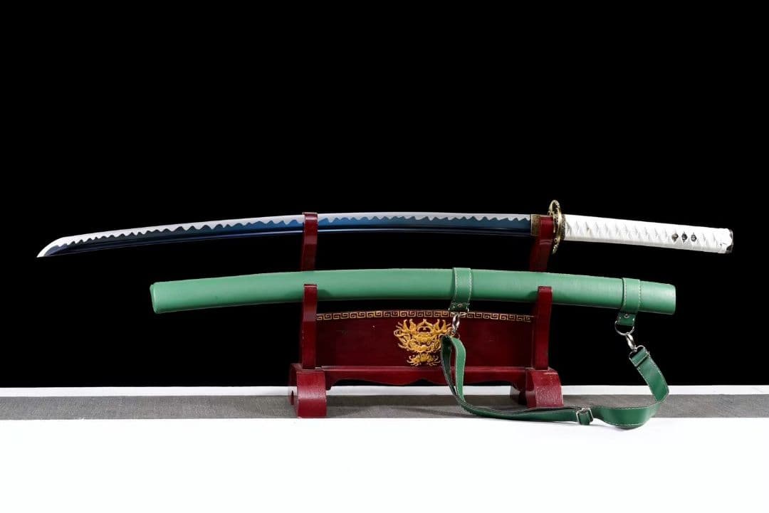 【青霜】古兵器 武具 刀装具 日本刀　模造刀 居合刀 武士道 鑑賞用 美術刀