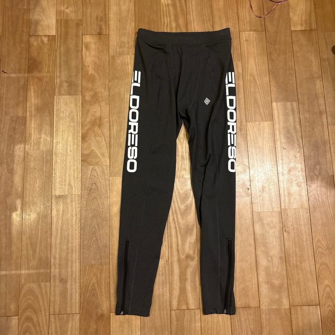 ELDORESO ランニング　タイツ　グレー　美品