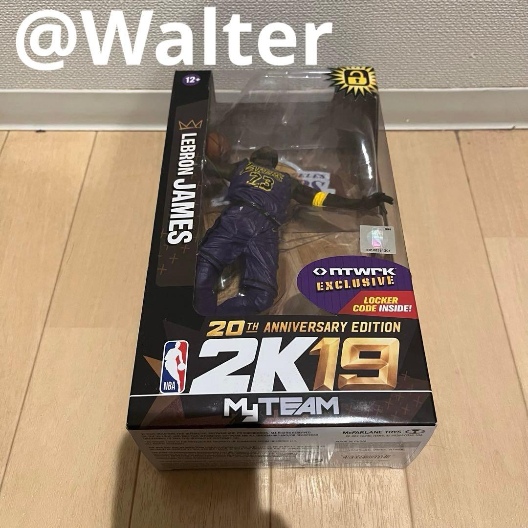 レブロン・ジェームズ レイカーズ NBA フィギュア 2K19 未開封