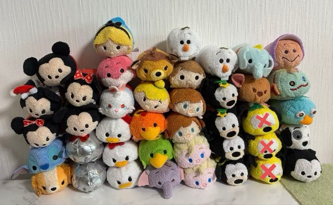ツムツム ぬいぐるみ キャラクター セット
