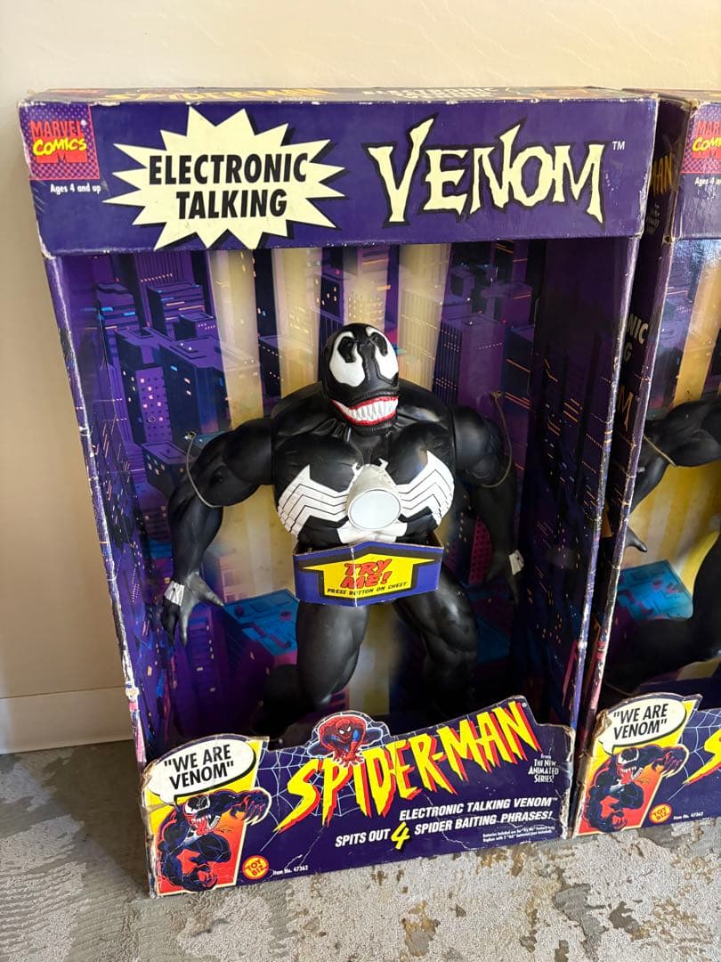 アメコミ -TOY BIZ- ELECTRONIC TALKING VENOM