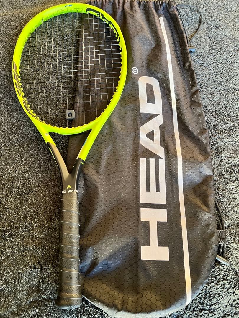 HEAD extreme liteテニスラケット イエロー