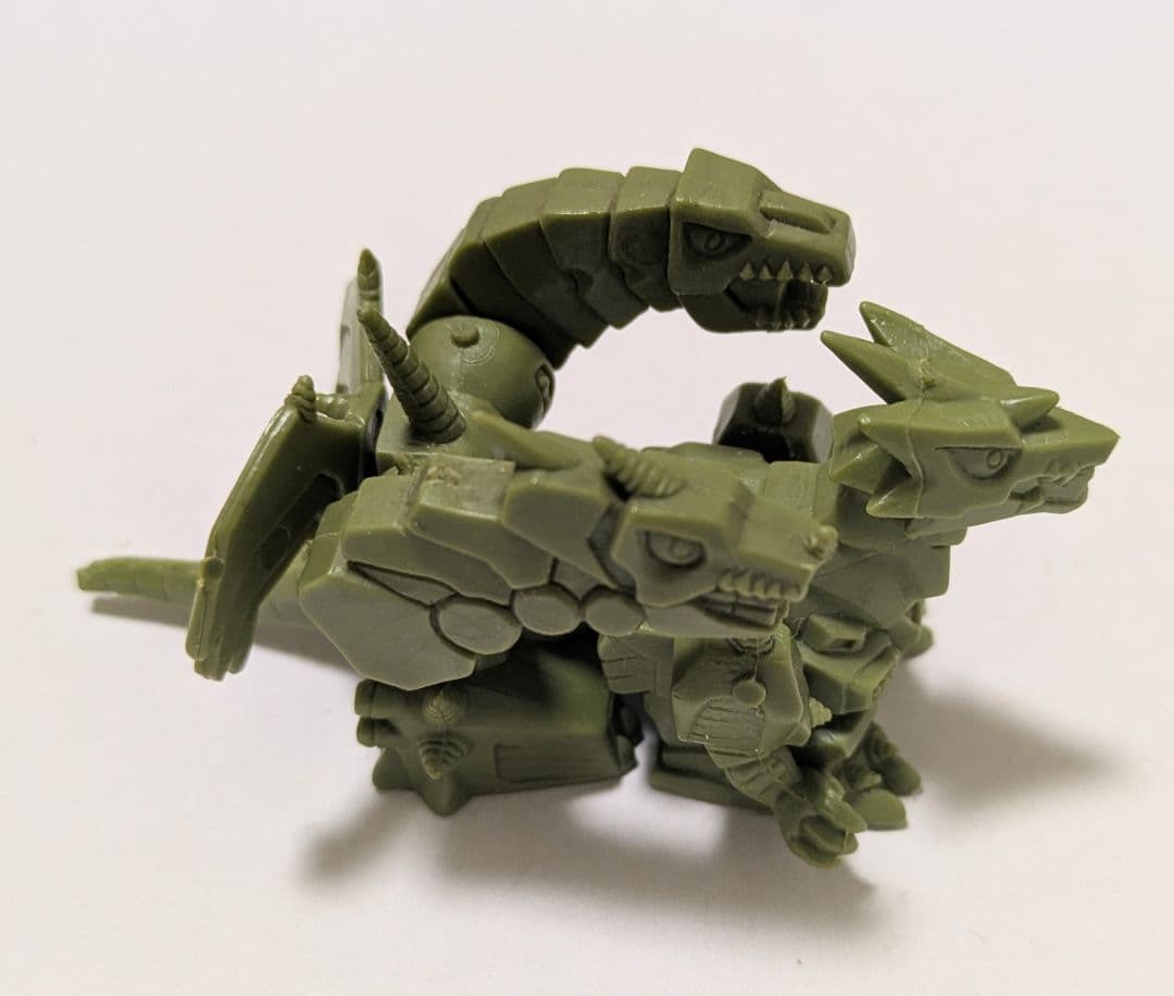 ガン消し　ガンマドラゴン　深緑　欠品あり