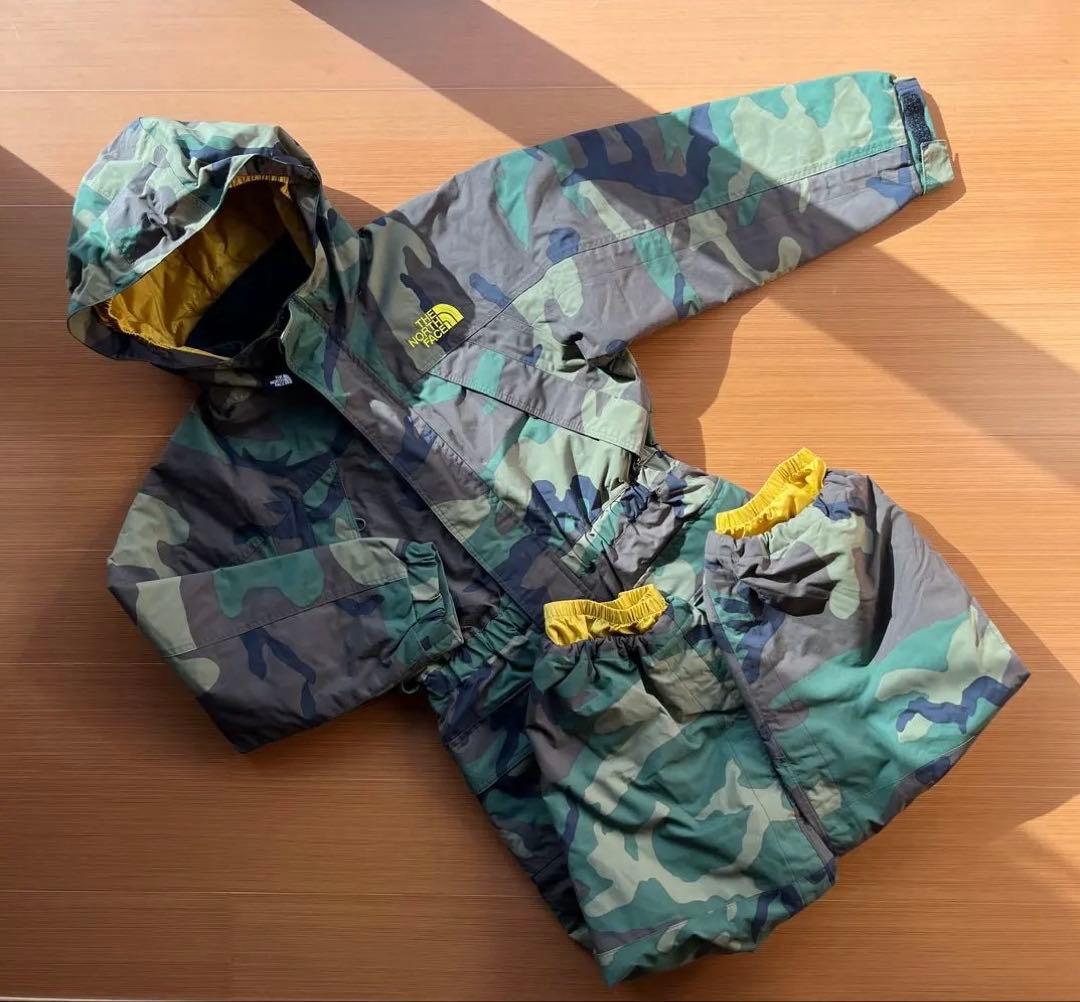 THE NORTH FACE 子ども用　　迷彩　ジャンプスーツ　120cm