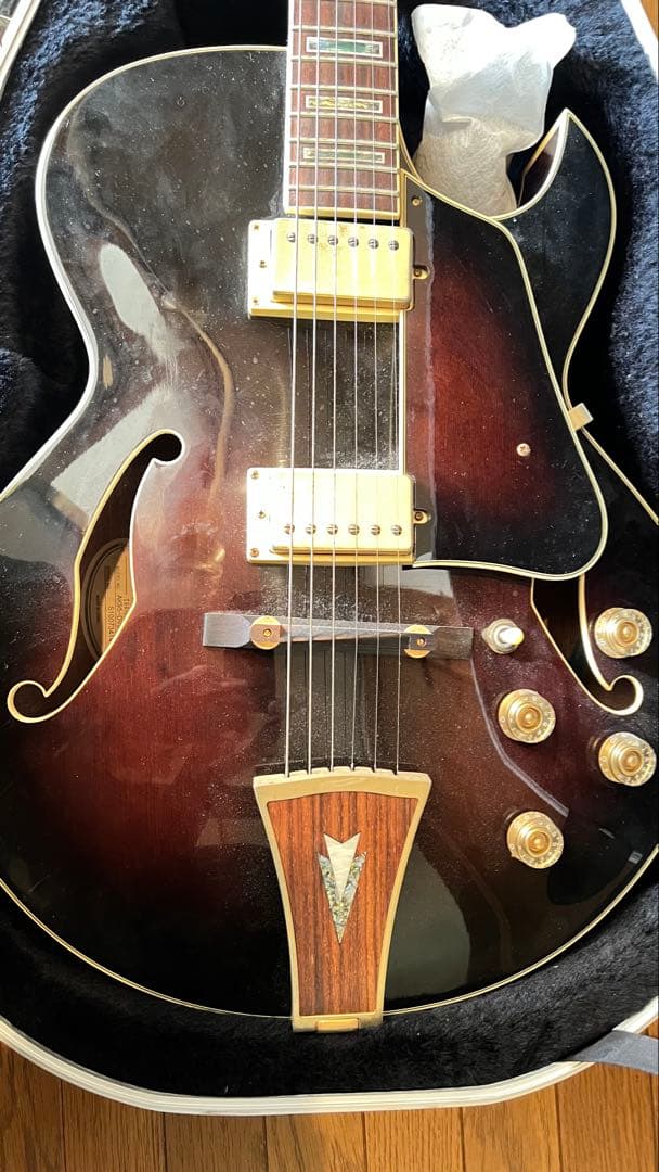 Ibanez フルアコースティックギター サンバースト