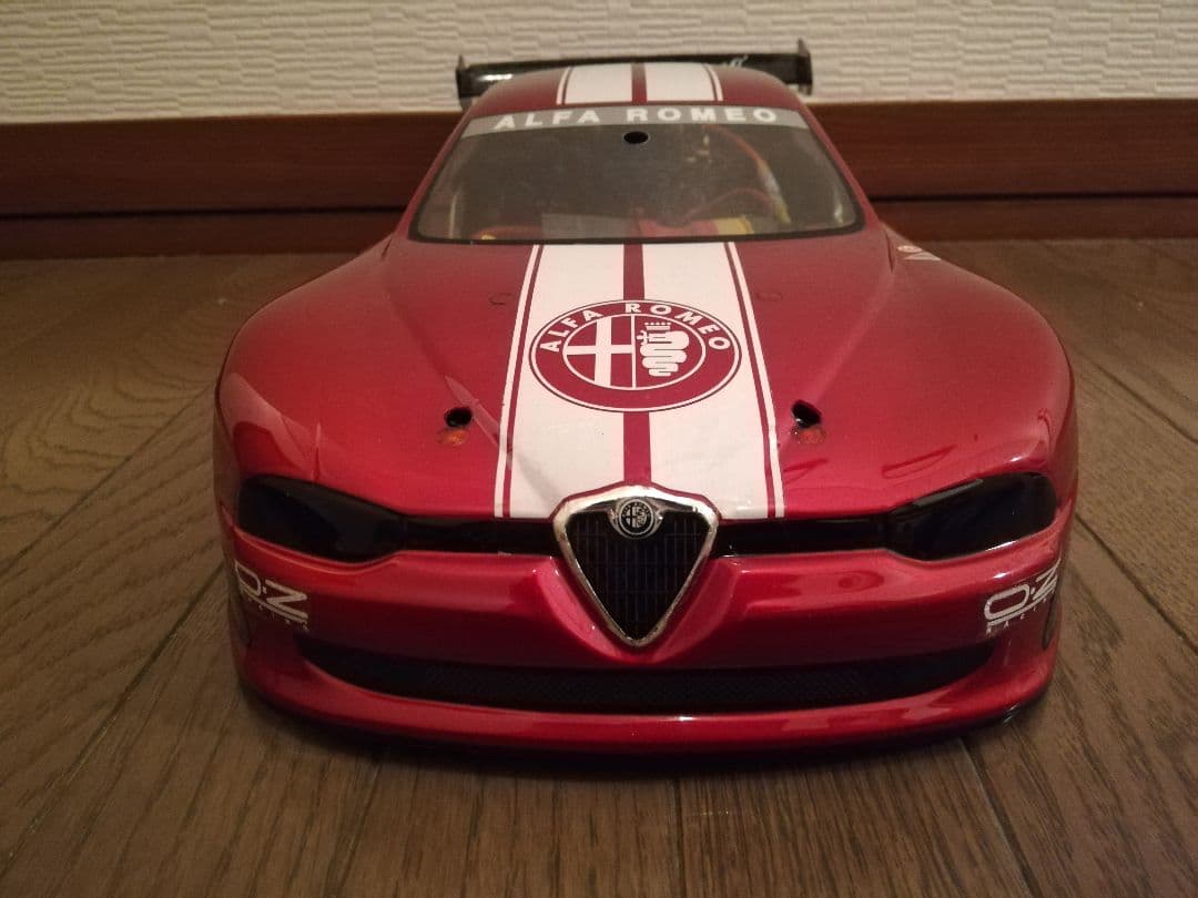 1/10 HPI ラジコン ボディ アルファロメオ 156 ドリパケ等に