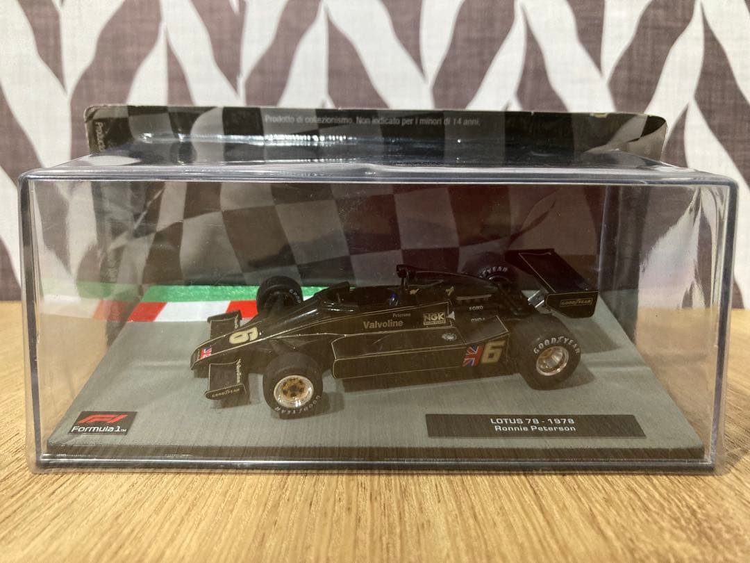 激レア　日本未発売　F1マシンコレクション　ロータス78 ロニーピーターソン