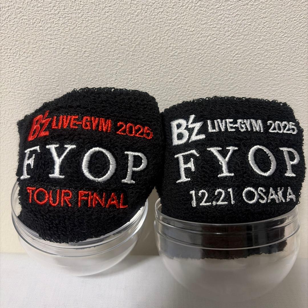 B'z FYOPガチャ ガチャ ファイナルリストバンドセット