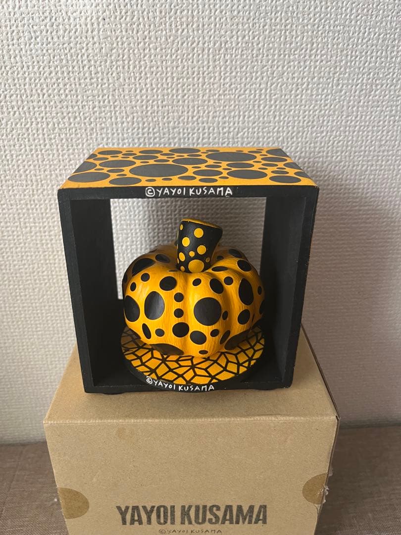 美品 草間彌生展 かぼちゃ 展示用オブジェ　「THE BROAD」作品 村上隆