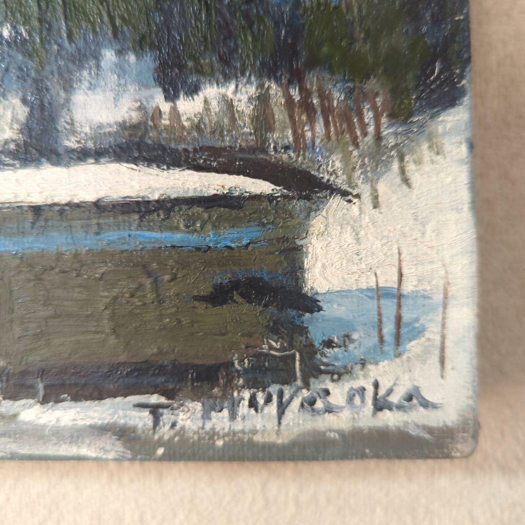 F3号油彩画（高級額縁入り)No.77