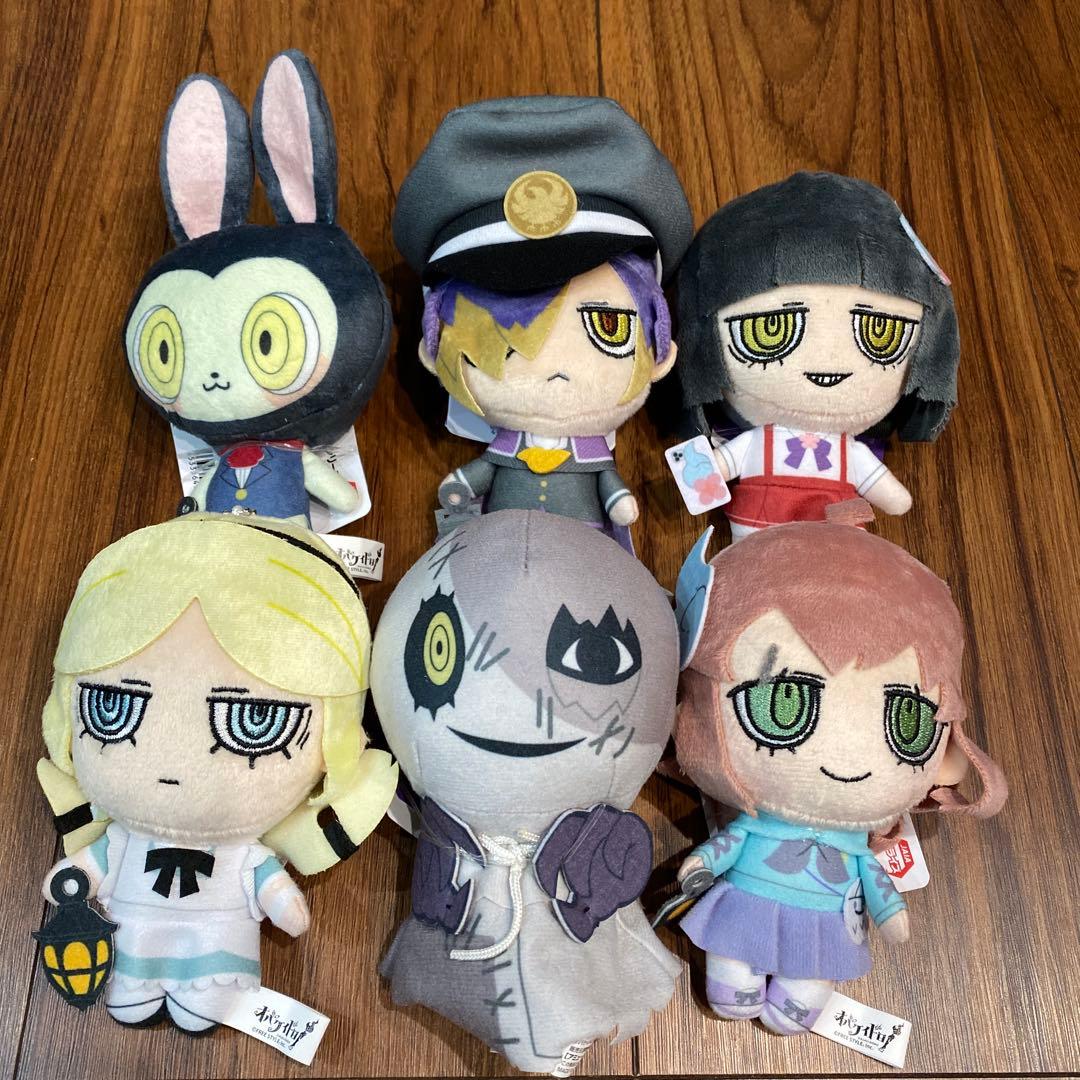 オバケイドロ ぬいぐるみ マスコット 全6種　コンプ　モーリーファンタジー 限定