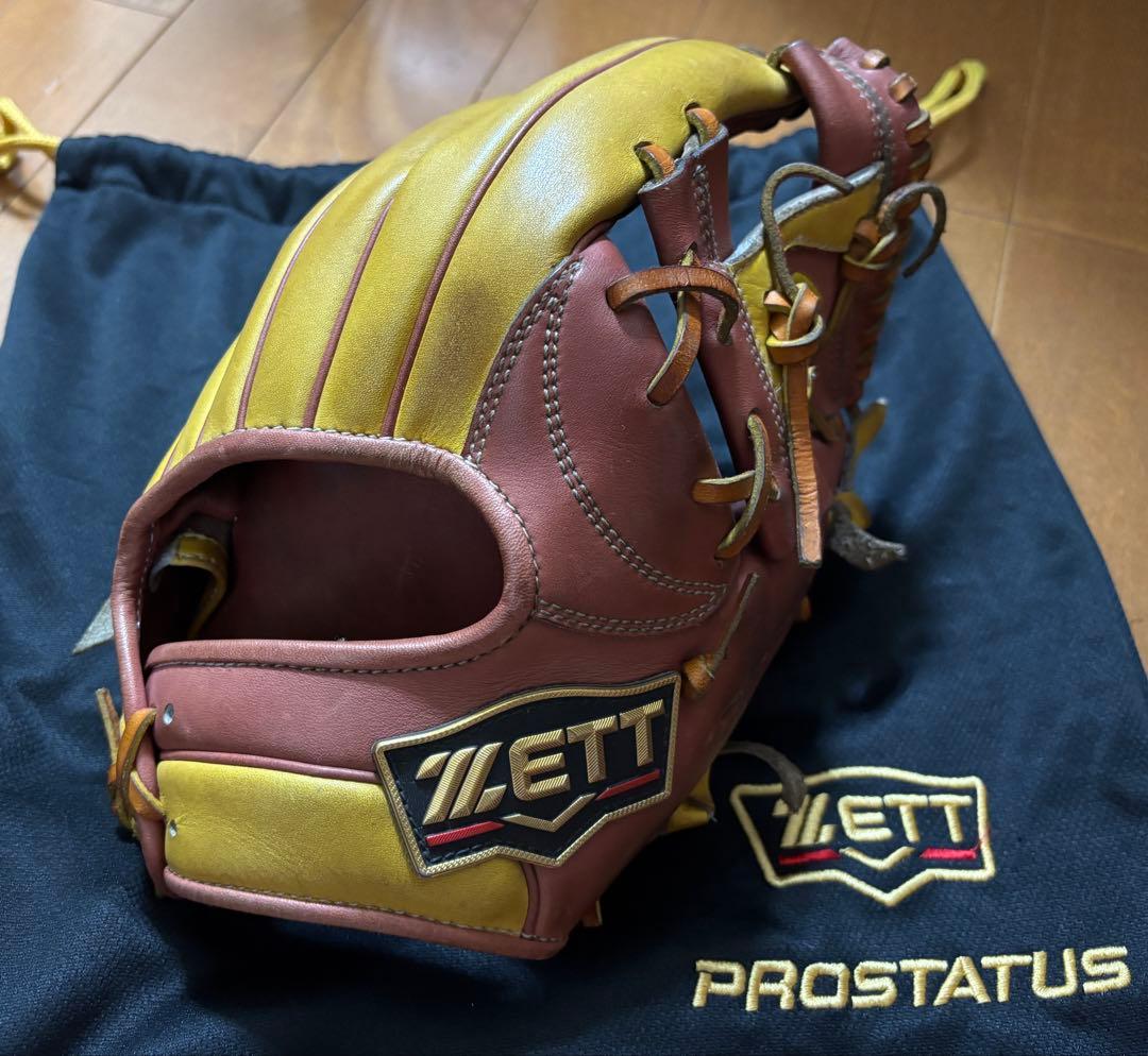 グ*け様 や*)様 ZETT 軟式グローブ 今宮健太 モデル　プロステイタス オ