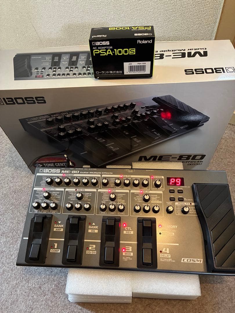 「美品」BOSS ME-80 マルチエフェクター