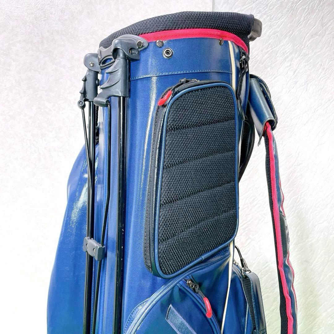 美品！Rosasen ロサーセン キャディバッグ スタンド付き　5分割　9型