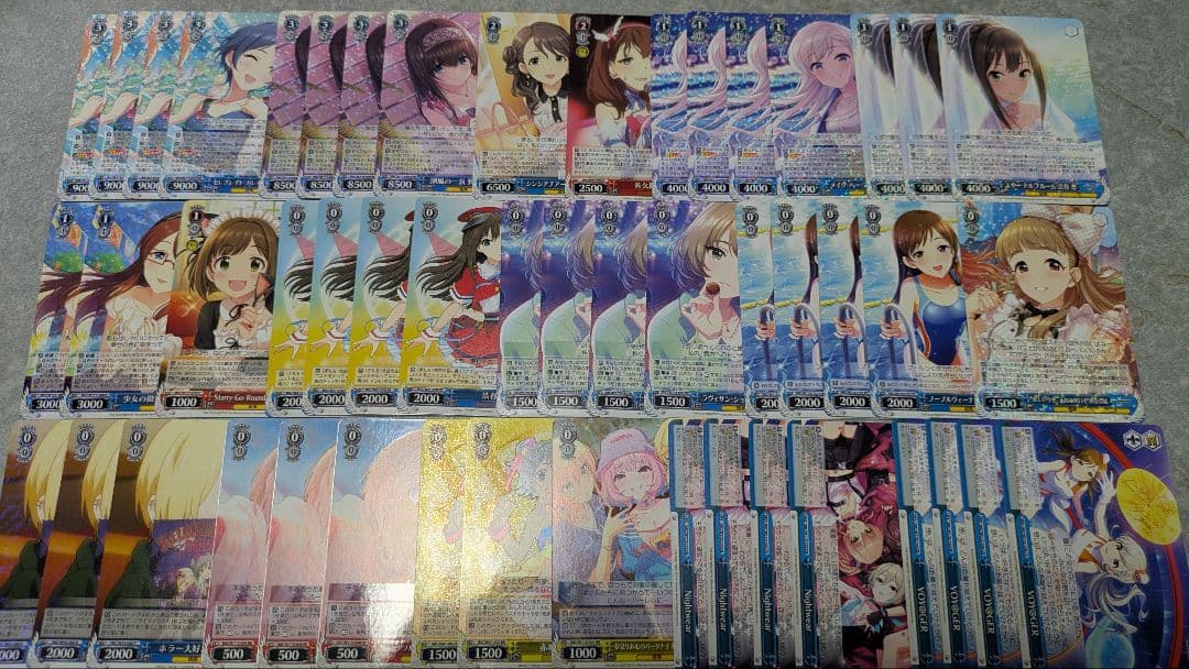 ヴァイス アイドルマスターシンデレラガールズ ８門デッキ＋調整パーツ