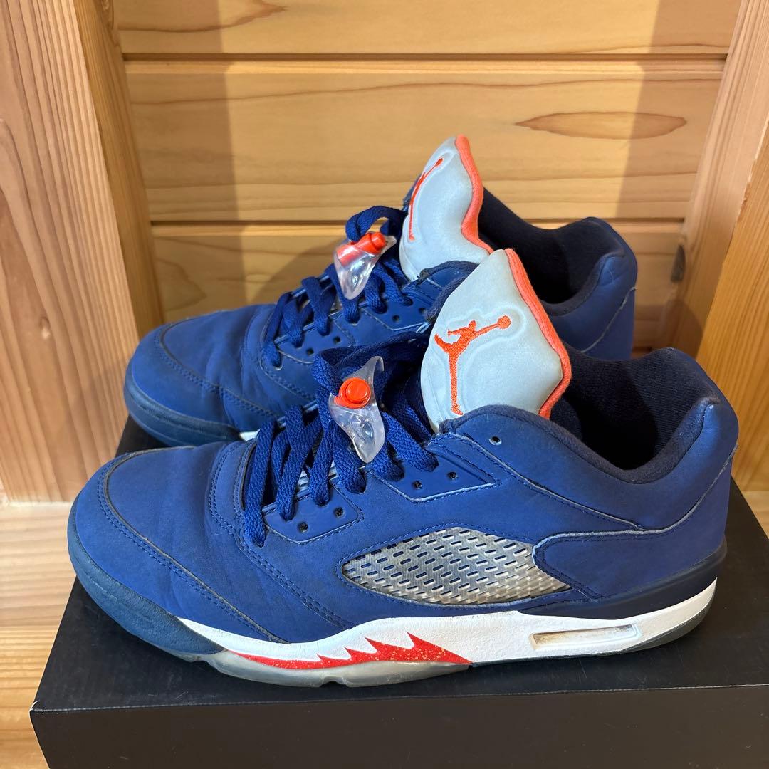Jordan Air Jordan 5 ネイビー/オレンジ