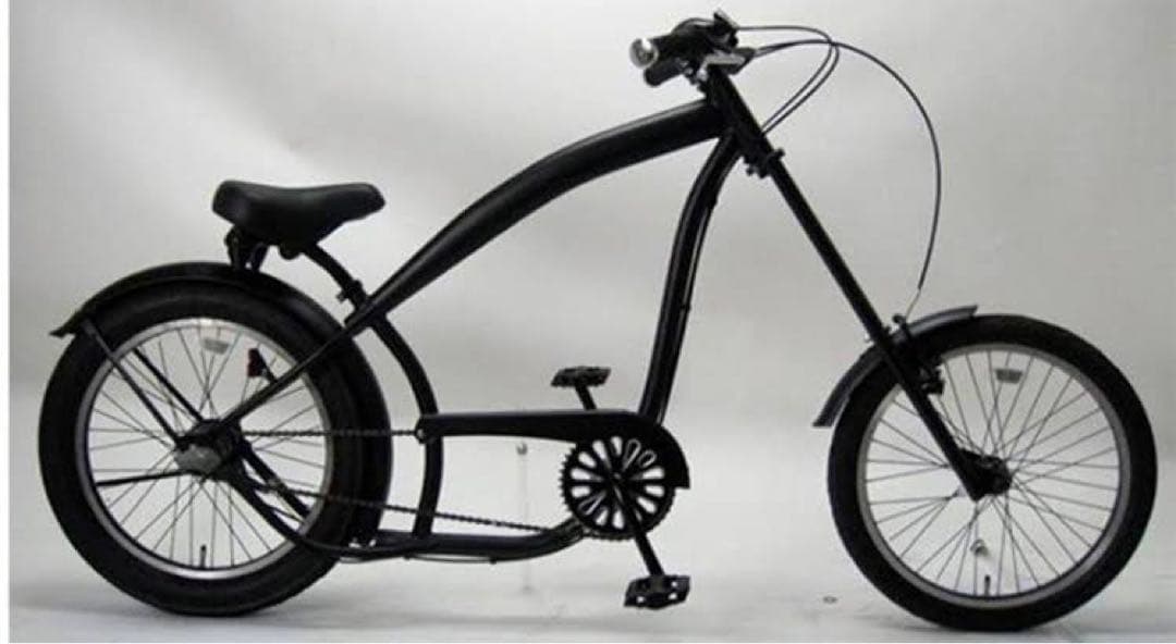 サギサカ　ビーチチョッパー　20インチ　ブラック　ビーチクルーザー 自転車
