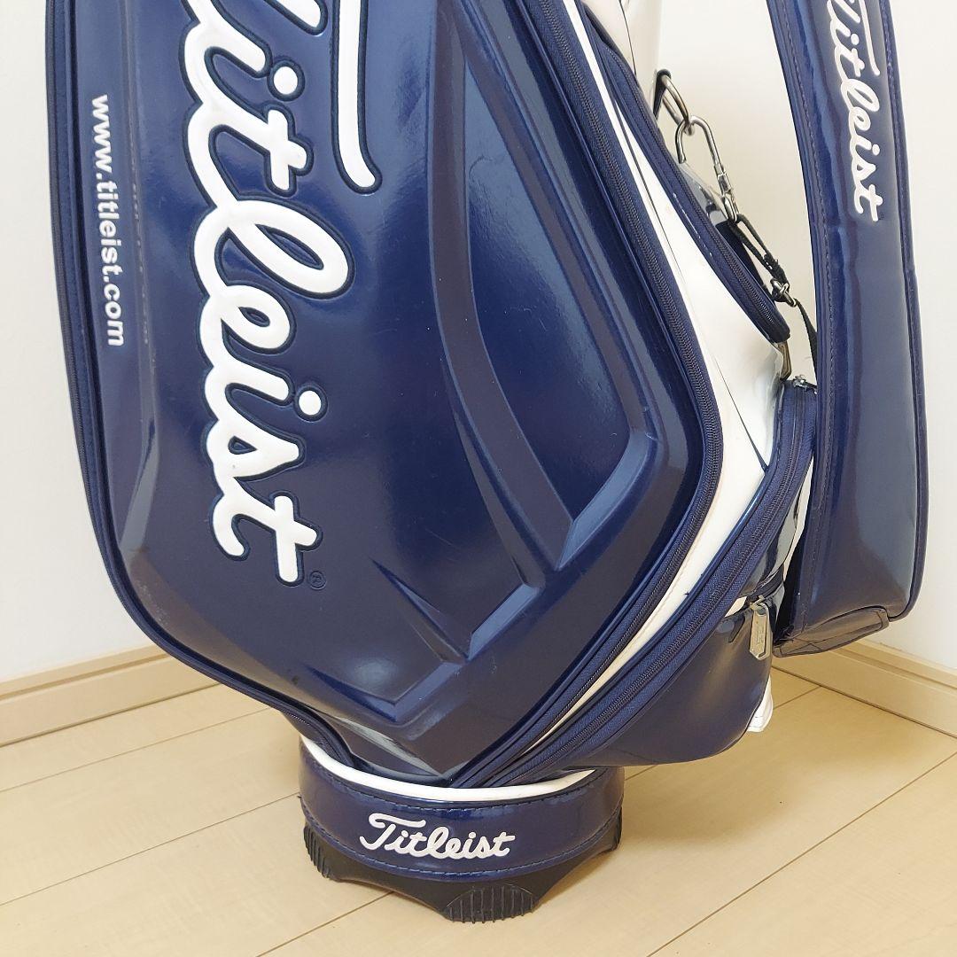 Titleist タイトリスト キャディバッグ ネイビー/ホワイト