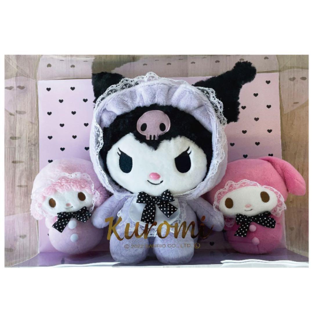 サンリオ クロミ マイメロディ ピアノ ぬいぐるみ ３Pセット 生産限定品