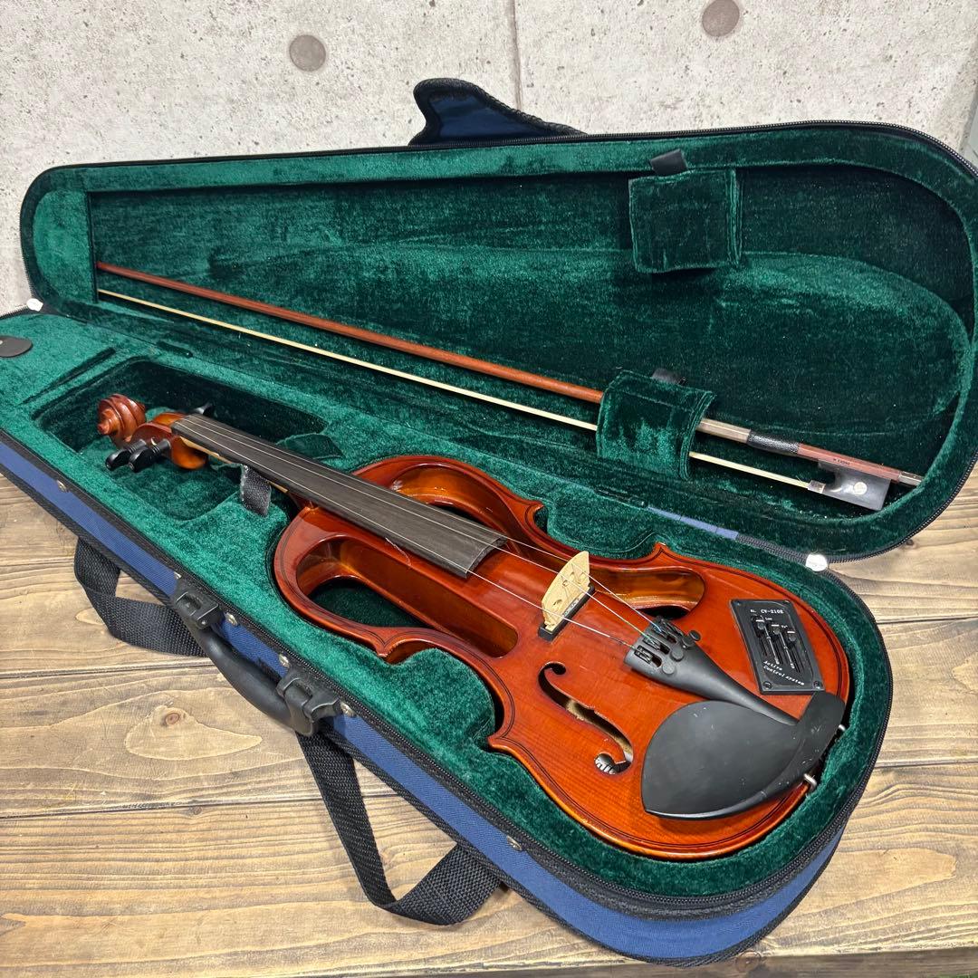 T*U様 動作確認済 Hallstatt CV-210E エレキバイオリン 本体