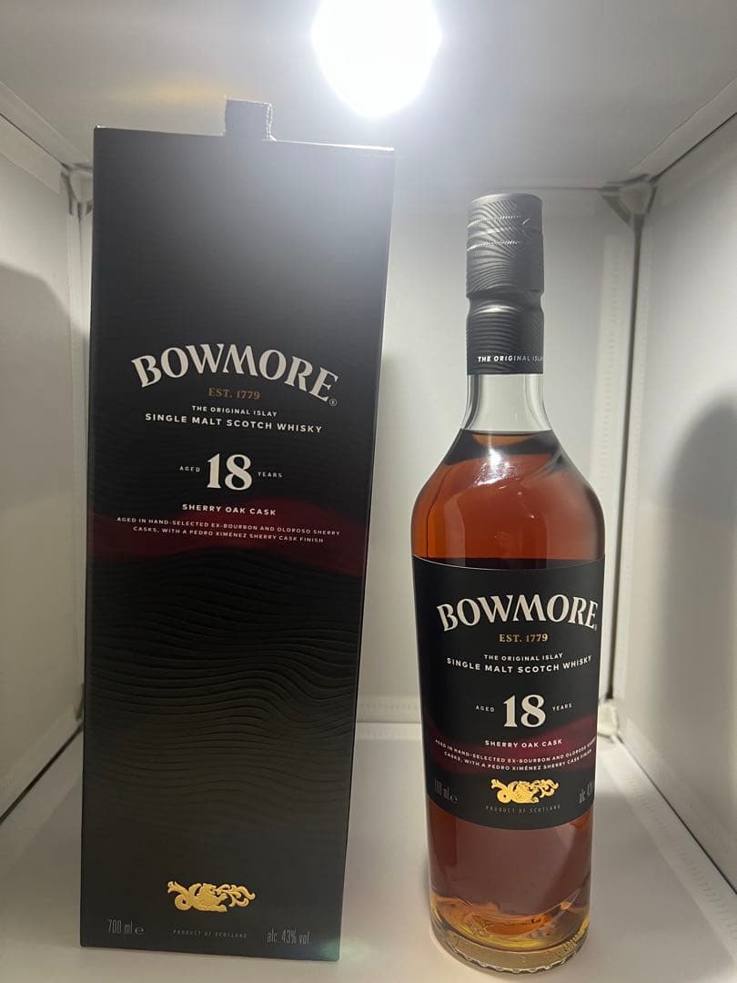 ボウモアシェリー18年700ml