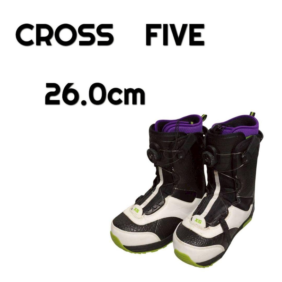 180 CROSS FIVE スノボブーツ　PX-BOA 26.0cm