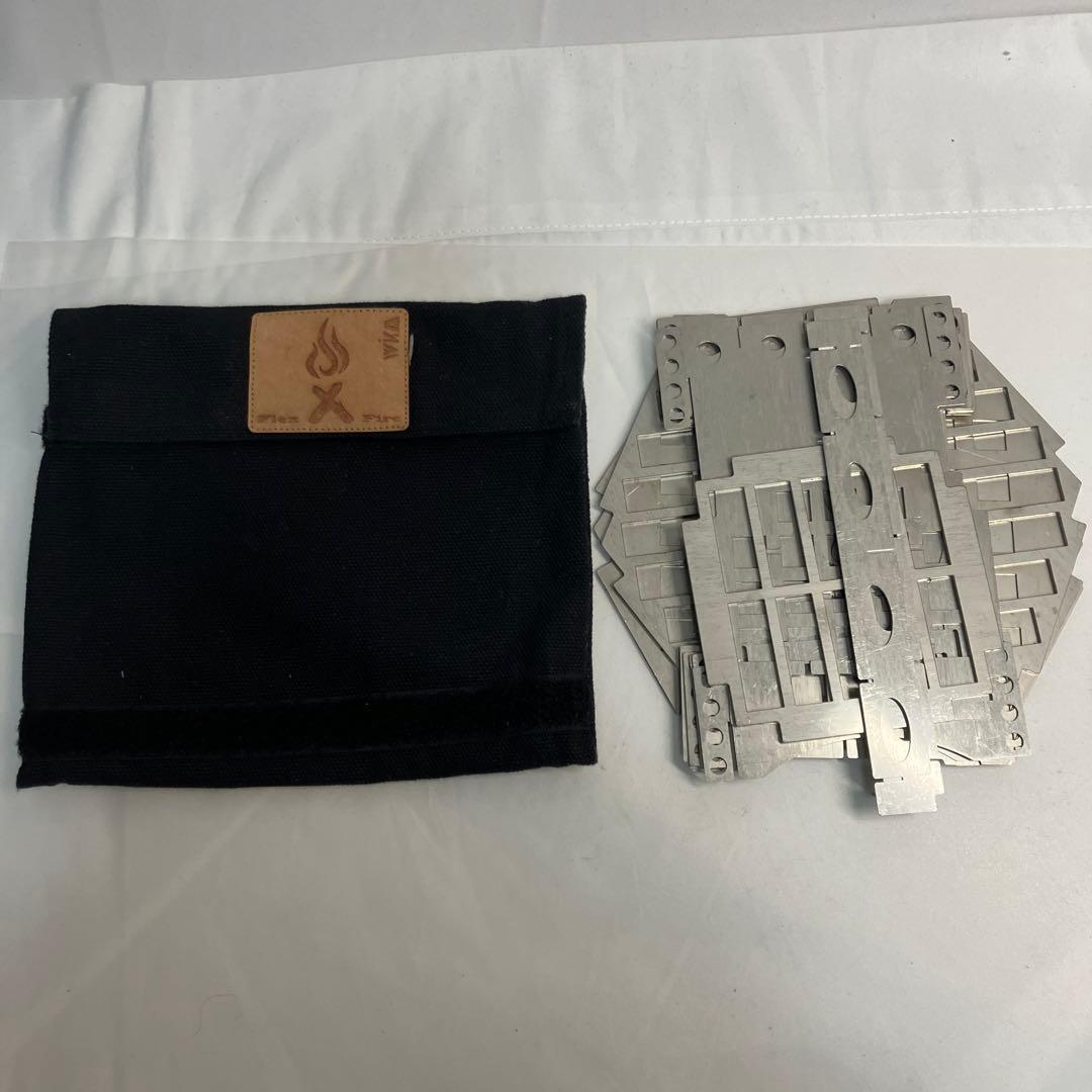 FlexFire 焚き火台 WiKa 希少 チタン合金ステンレス ドイツ製