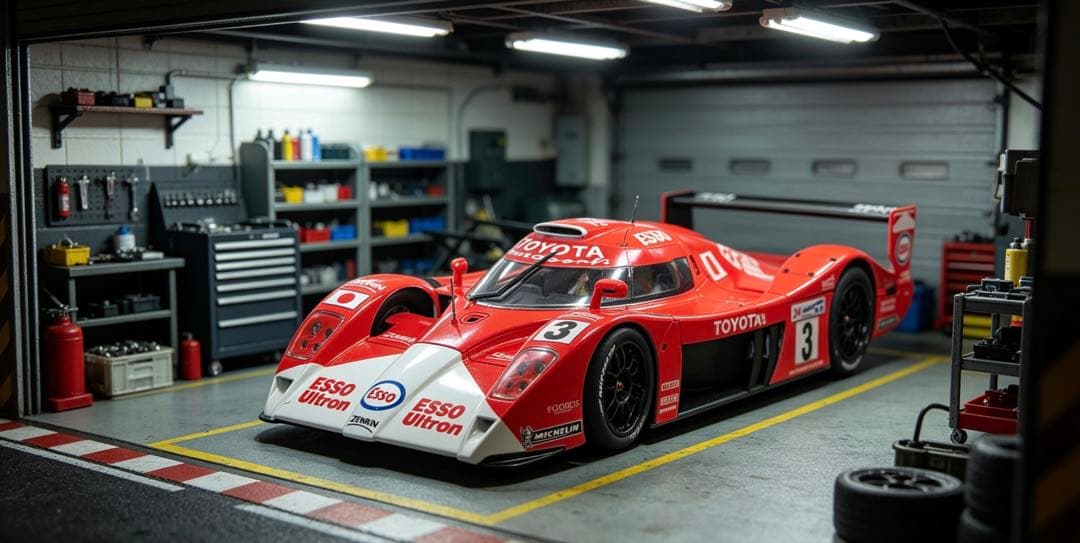 TAMIYA製　TOYOTA GT-One TS020 完成品
